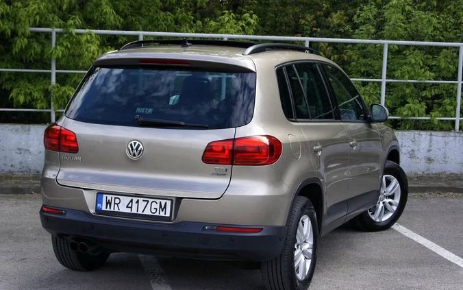 Volkswagen Tiguan cena 54800 przebieg: 211938, rok produkcji 2012 z Radom małe 781